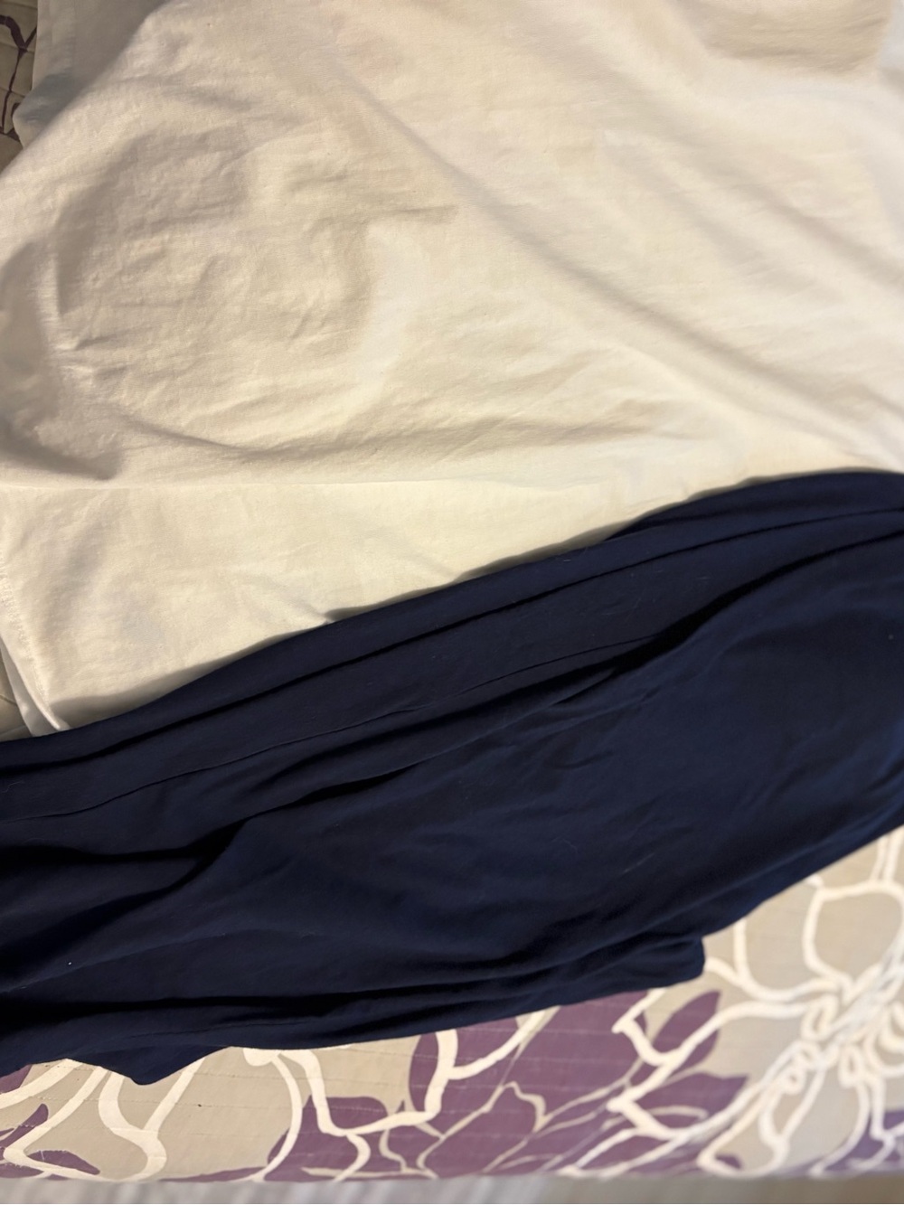 Catherines White and Navy Tunic Top